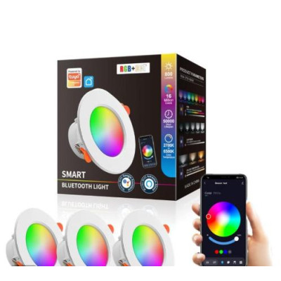 Світильник розумний Tuya Smart LED WiFi вбудований 2700-6500 K 10W