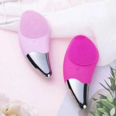 Силіконова щітка-масажер для обличчя Sonic Facial Brush Силіконова щітка-масажер для обличчя Sonic Facial Brush
