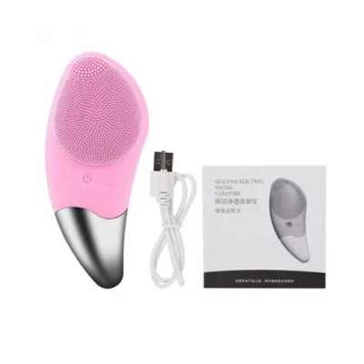 Силіконова щітка-масажер для обличчя Sonic Facial Brush Силіконова щітка-масажер для обличчя Sonic Facial Brush