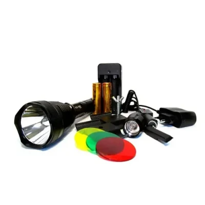 Тактичний ліхтарик BL Q3888-T6 3 18650 battery Police