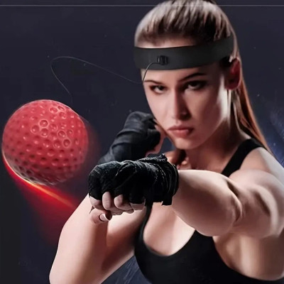 Тренажер м'яч для боксу Fight Ball Файт Болл, м'ячик на гумці Тренажер м'яч для боксу Fight Ball Файт Болл, м'ячик на гумці
