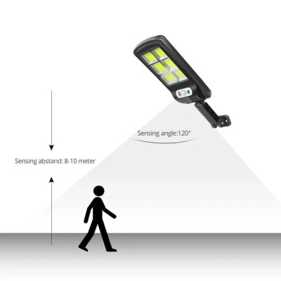 Вуличний ліхтар на стовп solar street light BL BK120-6COB
