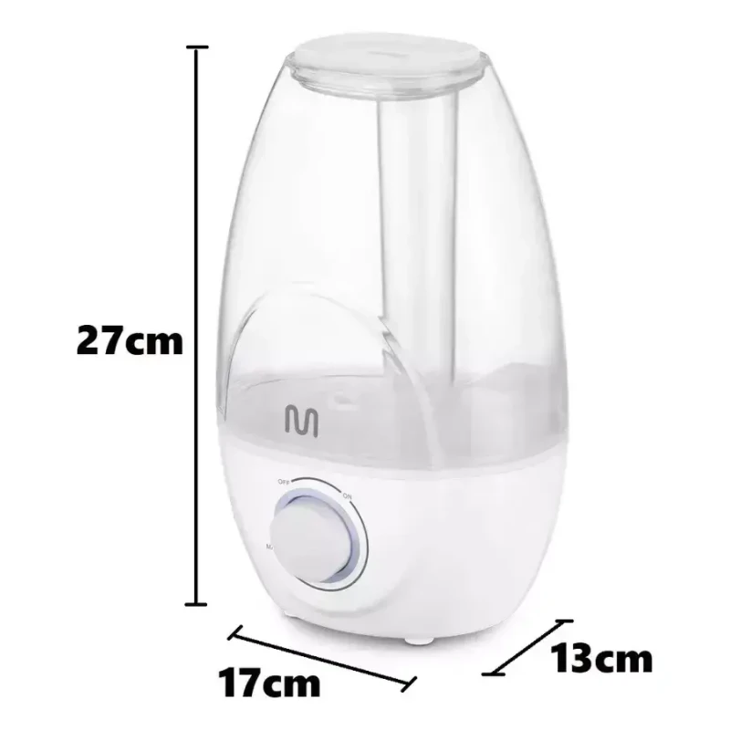Ультразвуковий зволожувач повітря на 2.1 л із регулятором Ultrasonic Humidifier HD-2107