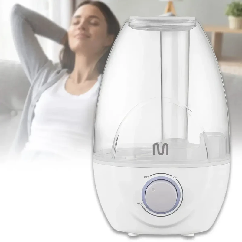 Ультразвуковий зволожувач повітря на 2.1 л із регулятором Ultrasonic Humidifier HD-2107