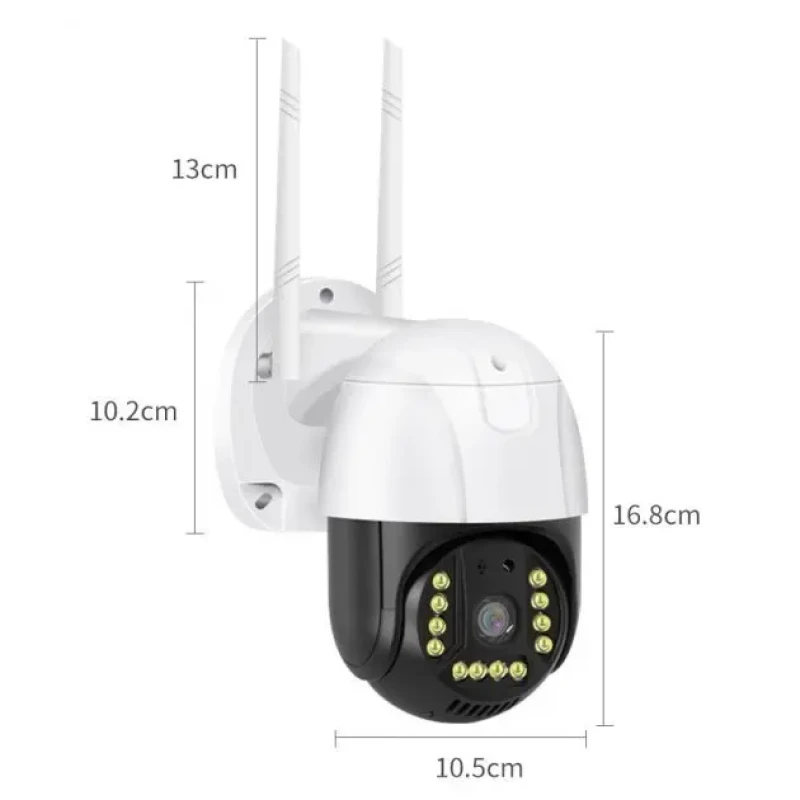 Поворотна Погодозахисна Сонячна Камера Безпеки SMAR 4G SOLAR CAM 1536P