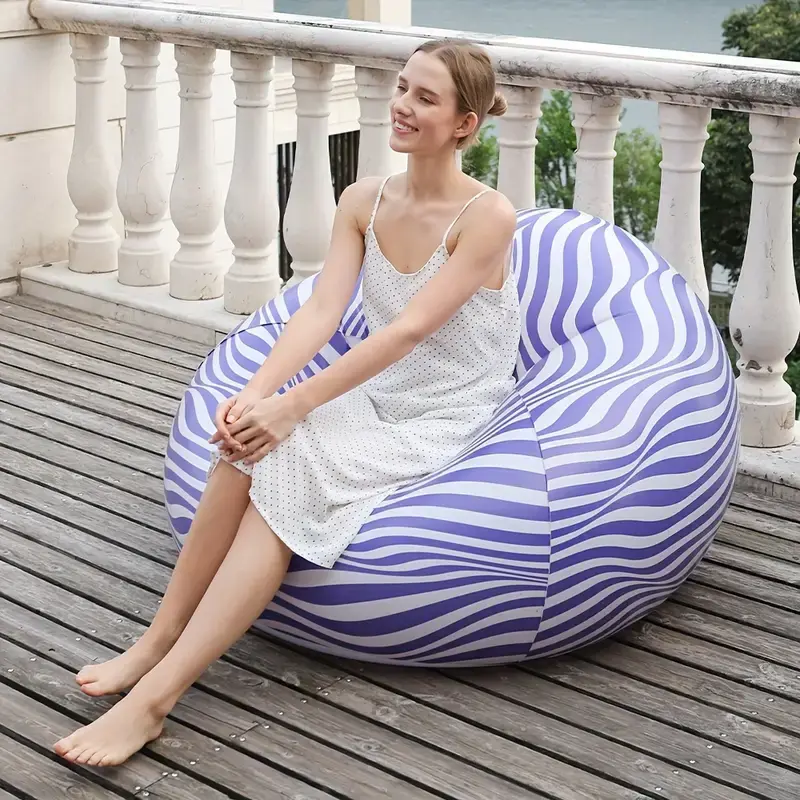 Універсальний диван в смужку - Портативний пуф Sofa AND XL-1135