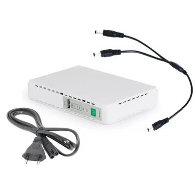 UPS для роутера та відеокамери з акумулятором – powerbank з виходом 5V, DC-9/12V, POE 15/24V