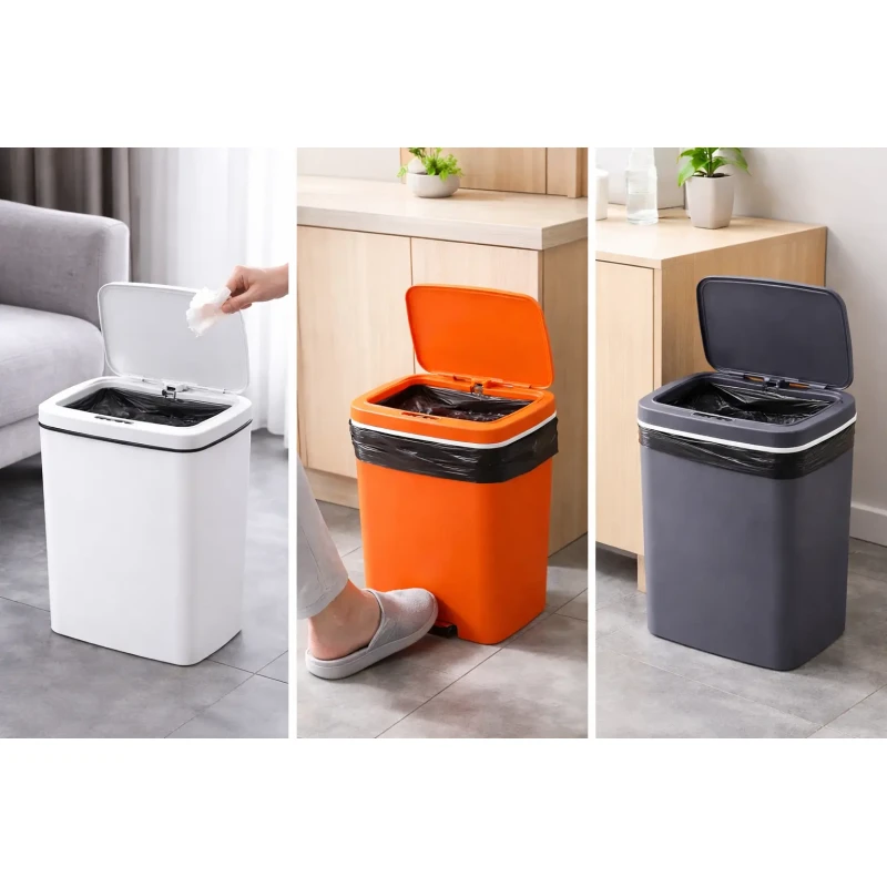 Відро для сміття зі смарт-датчиком Smart trash can 16 л
