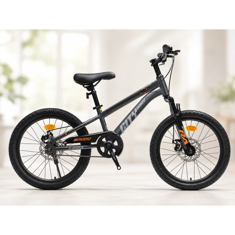 Велосипед MOTKE Constellation R22 Сірий / Спортивний, міський велосипед для дітей
