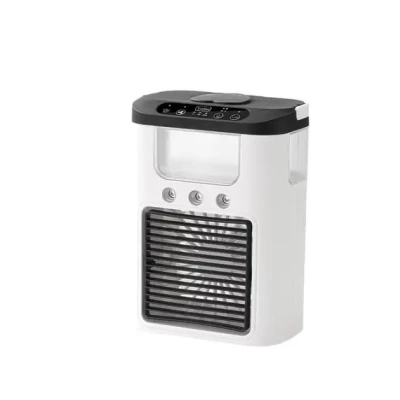 Вентилятор охолоджувач 3в1 Air Cooler Fan 1346 з USB-живленням, зволоженням та LED-підсвічуванням