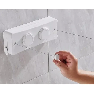 Мотузка для білизни, складна настінна сушарка для білизни