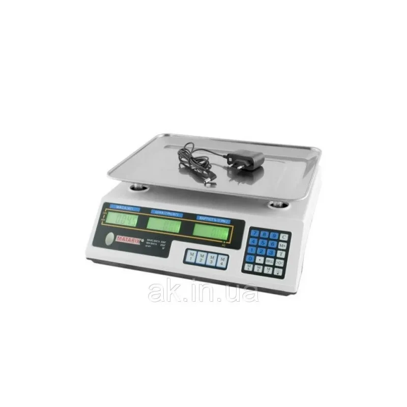 Ваги торговельні MATARIX MX-410A 50 кг