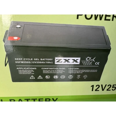 Гелевий акумулятор ZXX 12V 250Ah