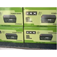 Гелевий акумулятор ZXX 12V 250Ah Гелевий акумулятор ZXX 12V 250Ah