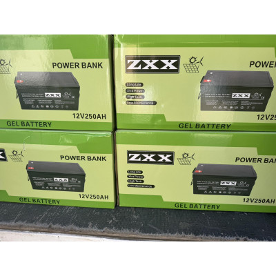 Гелевий акумулятор ZXX 12V 250Ah