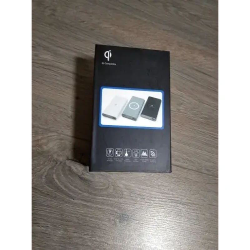 Зовнішній акумулятор Power Bank 30000mAh з бездротовою зарядкою
