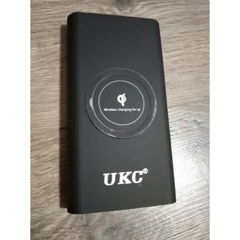 Зовнішній акумулятор Power Bank 30000mAh з бездротовою зарядкою