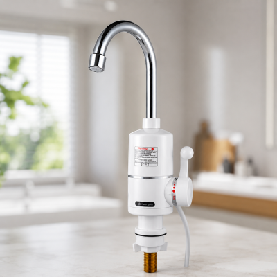 Водонагрівач Delimano WATER HEATER RX-004 / Кран-водонагрівач на нижнє підключення Водонагрівач Delimano WATER HEATER RX-004 / Кран-водонагрівач на нижнє підключення