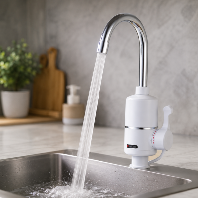 Водонагрівач Delimano WATER HEATER RX-004 / Кран-водонагрівач на нижнє підключення Водонагрівач Delimano WATER HEATER RX-004 / Кран-водонагрівач на нижнє підключення