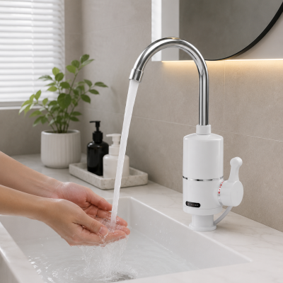 Водонагрівач Delimano WATER HEATER RX-004 / Кран-водонагрівач на нижнє підключення Водонагрівач Delimano WATER HEATER RX-004 / Кран-водонагрівач на нижнє підключення
