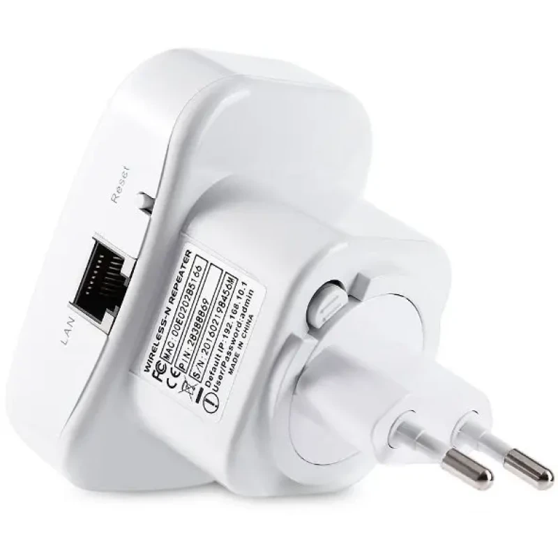 WIFI REPEATER Dynamode Підсилювач сигналу, репітер. ретранслятор 300Mb Білий