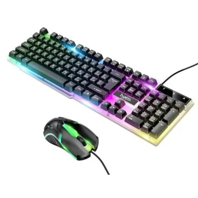 Ігрова клавіатура та мишка Hoco GM11 з підсвічуванням RGB