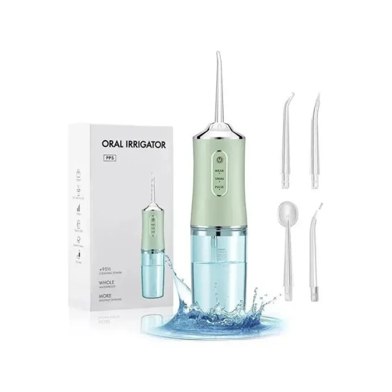 Іригатор портативний Oral Irrigator 3 режими роботи, 2 насадки