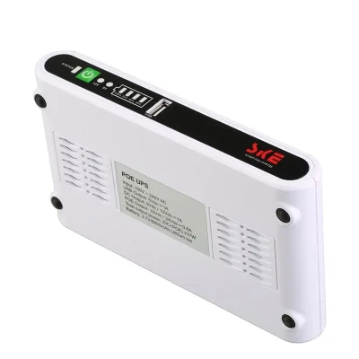 Джерело безперебійного живлення для роутера (ДБЖ) 5/9/12в - USB безперебійник 12 вольт 32.56Wh (УПС) білий