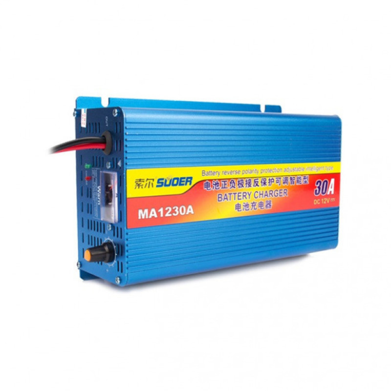 Зарядний пристрій автомобільний для акумулятора Battery Charger UKC MA-1230A 30A