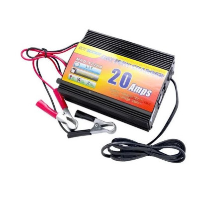 Зарядний пристрій акумулятора UKC Battery Charger 20A MA 1220A black Зарядний пристрій акумулятора UKC Battery Charger 20A MA 1220A black