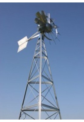 Вітрякова система для аерації води 7,5м з подвійною діафрагмою