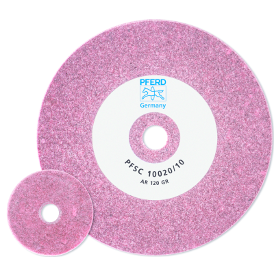 Круг/диск для тонкого шліфування 25*3мм отвір-2мм SC 2503/2 AR Р120 GR (Poliflex) рожевий