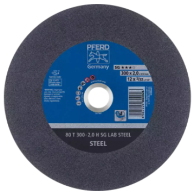 Круг відрізний 300*2*32 H SG LAB STEEL/32,0 для стаціонарних машин