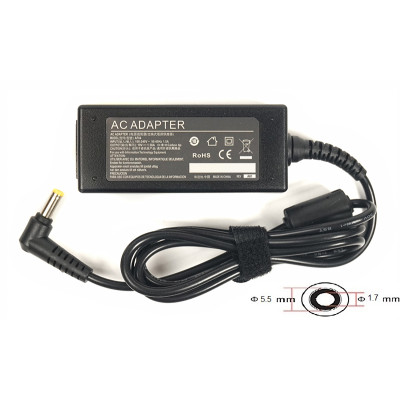Блок живлення для ноутбуків PowerPlant ACER 220V, 19V 30W 1.58A (5.5*1.7)