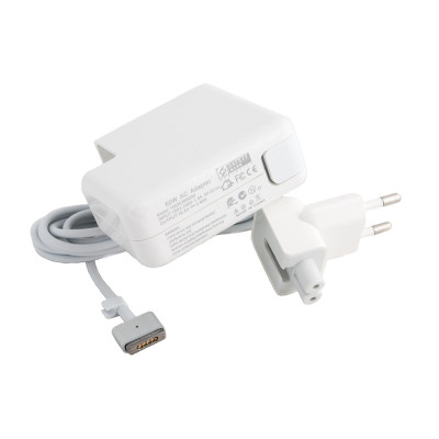 Блок живлення для ноутбуків PowerPlant APPLE 220V, 16.5V 60W 3.65A (MagSafe 2)