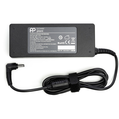 Блок живлення для ноутбуків PowerPlant ASUS 220V, 19V 90W 4.74A (4.0*1.35)