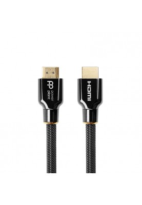 Видео кабель PowerPlant HDMI (M) - HDMI (M), 2.1V, Ultra HD 8K, eARC, 30AWG, 2м