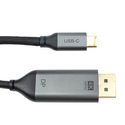 Кабель Cabletime USB-C - DisplayPort, 4K, Ultra HD, 1.8м, V1.2 (CC20K)