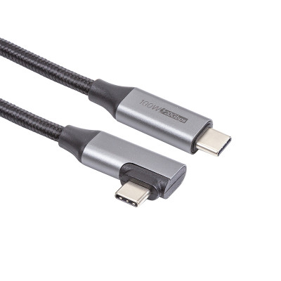 Кабель Cabletime USB3.2, USB-C - USB-C, 20Gbps, 100W, 20V/ 5A, 4K/ 60HZ, 1м (CU24H)