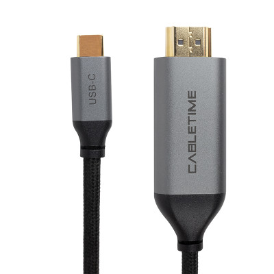 Кабель Cabletime USB-C - HDMI, 4K, Ultra HD, V2.0, 1.8м (CC10K)