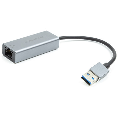 Адаптер Cabletime USB 3.0 - RJ45, 1000Mbps, 0.15м (CB50G)