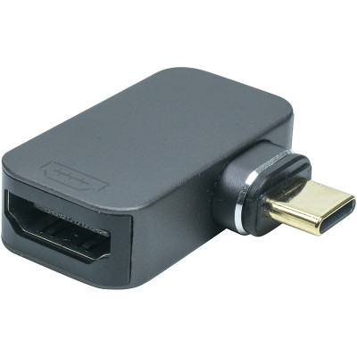 Адаптер PowerPlant USB Type-C - HDMI, 4K, 60Hz