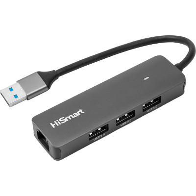 Адаптер 4 в 1 USB-хаб