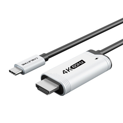 Кабель CableTime USB Type-C (M) - HDMI (M) PD100W, 4K/60Hz, 2 м (CC17L)