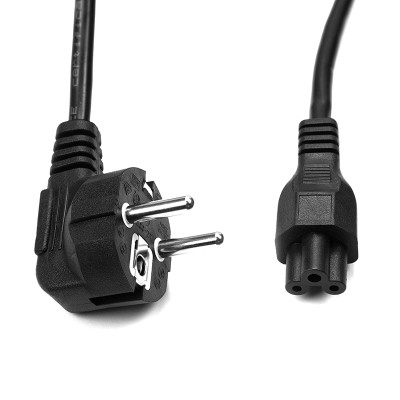 Кабель живлення PowerPlant C5, 220V, 3x0.75, мідь, 3 м