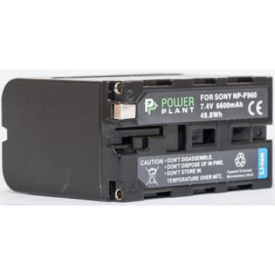 Акумулятор PowerPlant Sony NP-F960, NP-F970 6600mAh