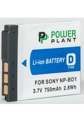Aккумулятор PowerPlant Sony NP-BD1, NP-FD1 750mAh