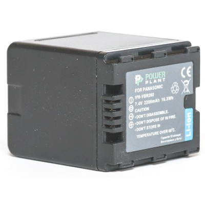 Акумулятор PowerPlant Panasonic VW-VBN260 2200mAh