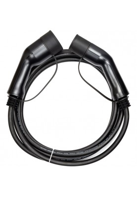 Зарядный кабель HiSmart для электромобилей Type 2 - Type 2, 32A, 7.2кВт, 1 фазный, 5м