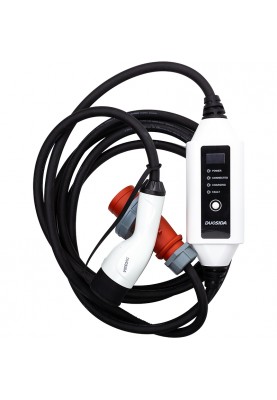 Зарядное устройство для электромобилей Duosida Type 2 - CEE, 32A, 22кВт, 3-фазное, 5 м